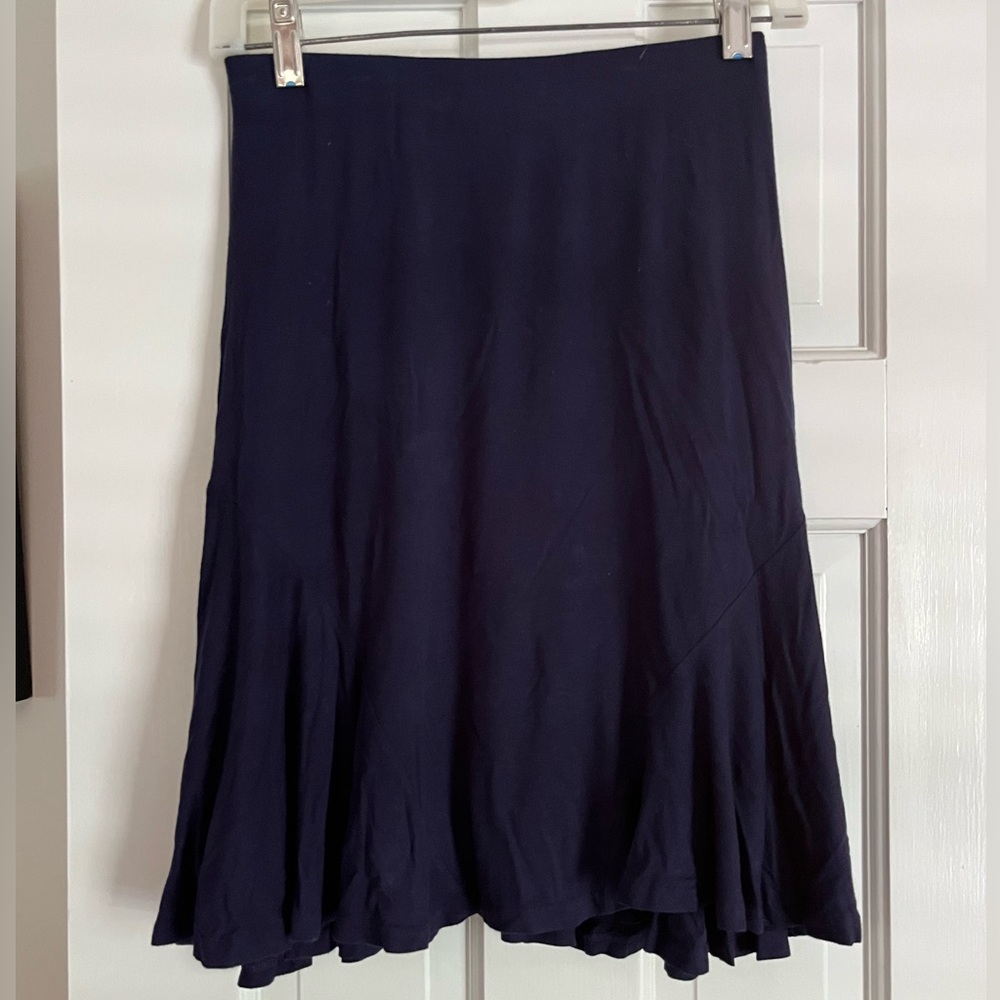 Ralph Lauren Blue Mini A-Line Skirt